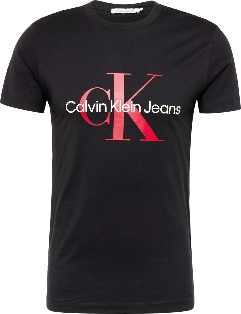 Tričko Calvin Klein Jeans červená / černá / bílá