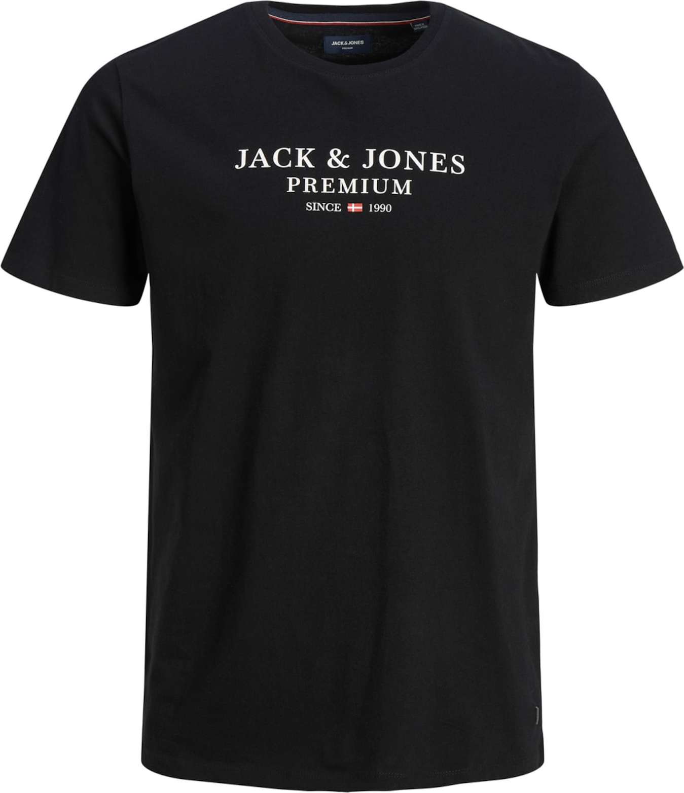 Tričko 'Archie' jack & jones marine modrá / červená / bílá