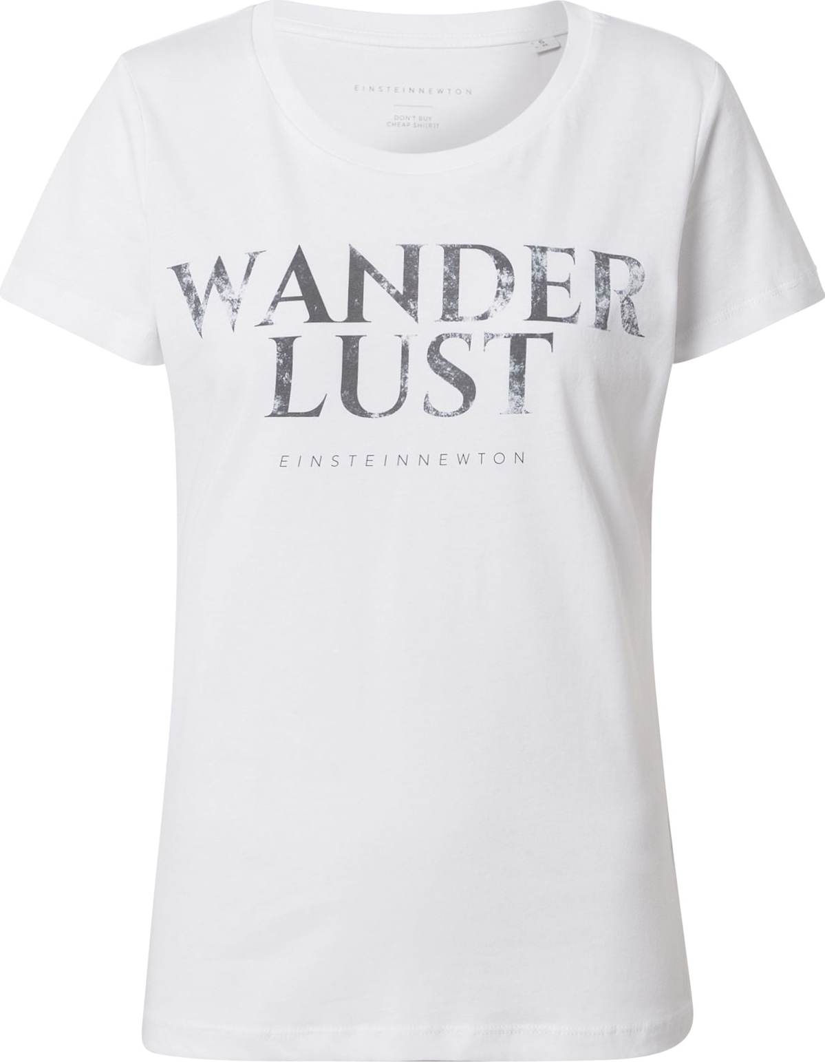 Tričko 'Dust Wanderlust' einstein & newton černá / bílá