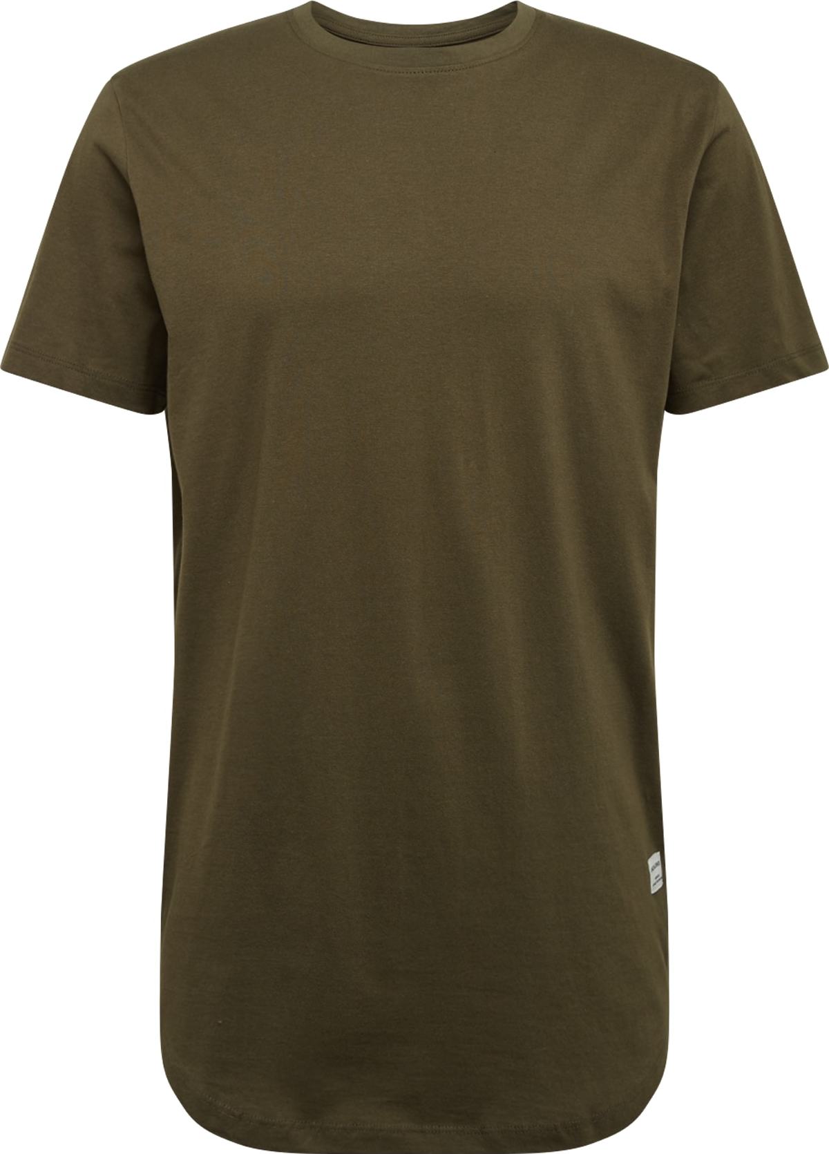 Tričko 'Noa' jack & jones tmavě zelená