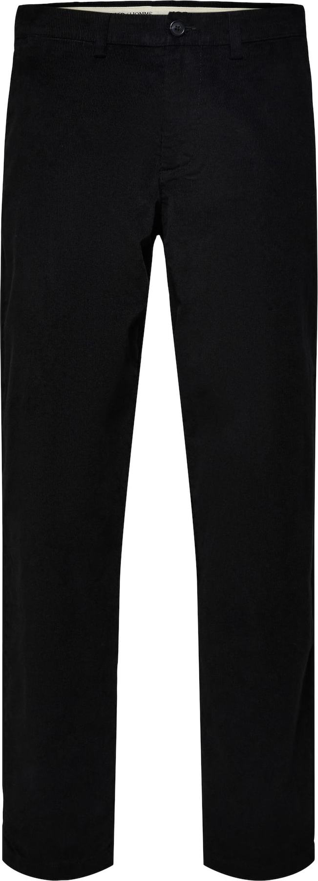 Chino kalhoty Selected Homme černá