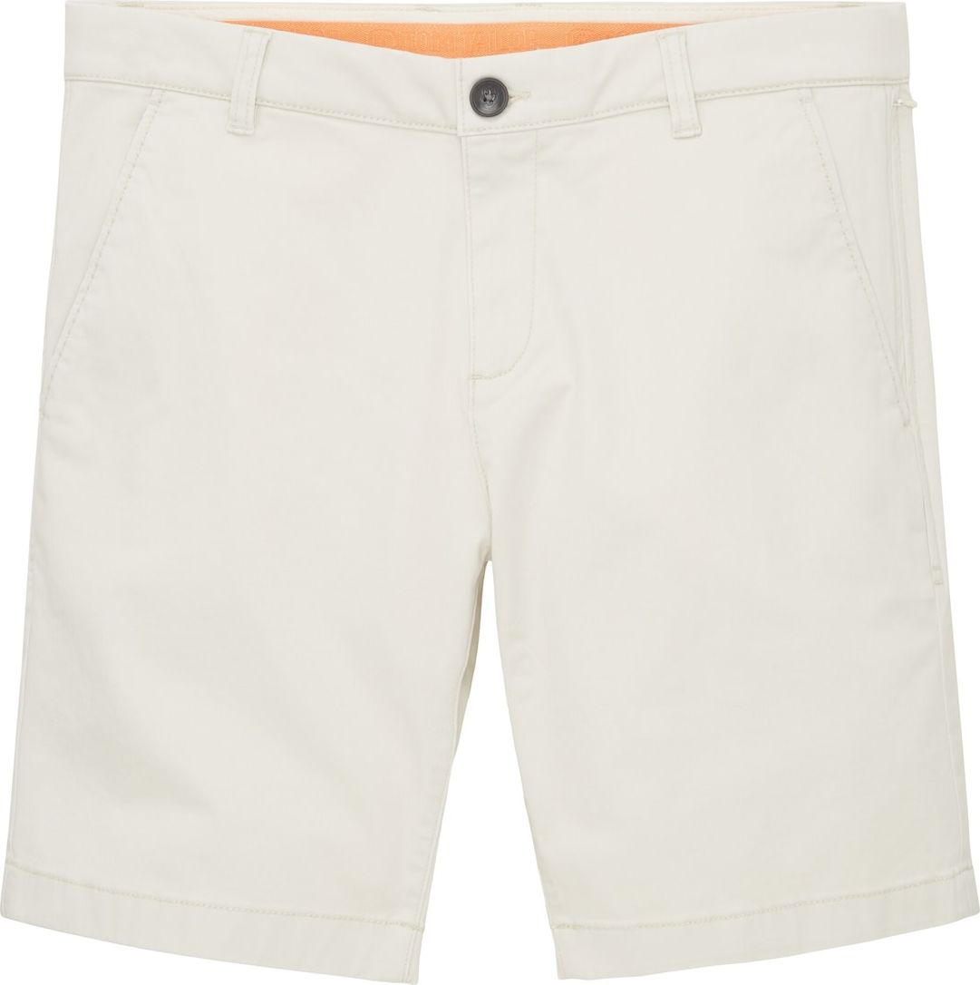 Chino kalhoty Tom Tailor krémová