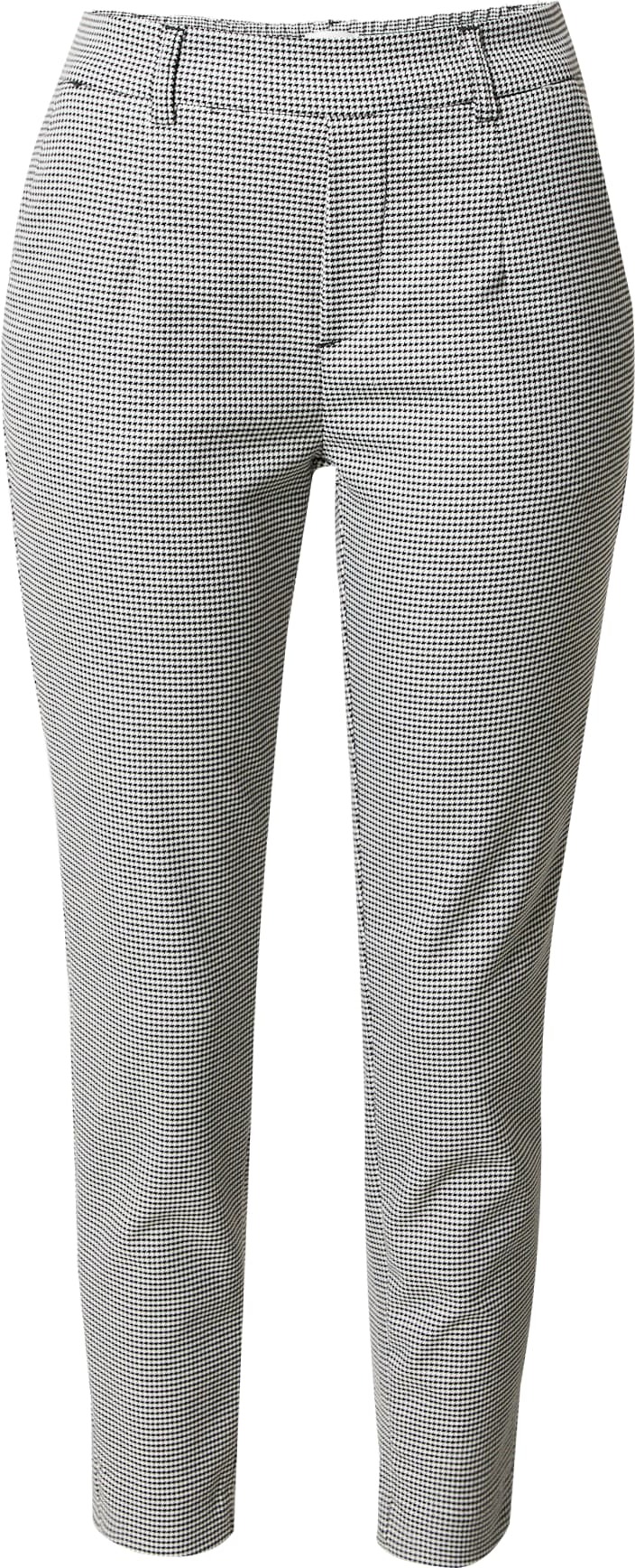 Chino kalhoty 'LISA' Object černá / bílá