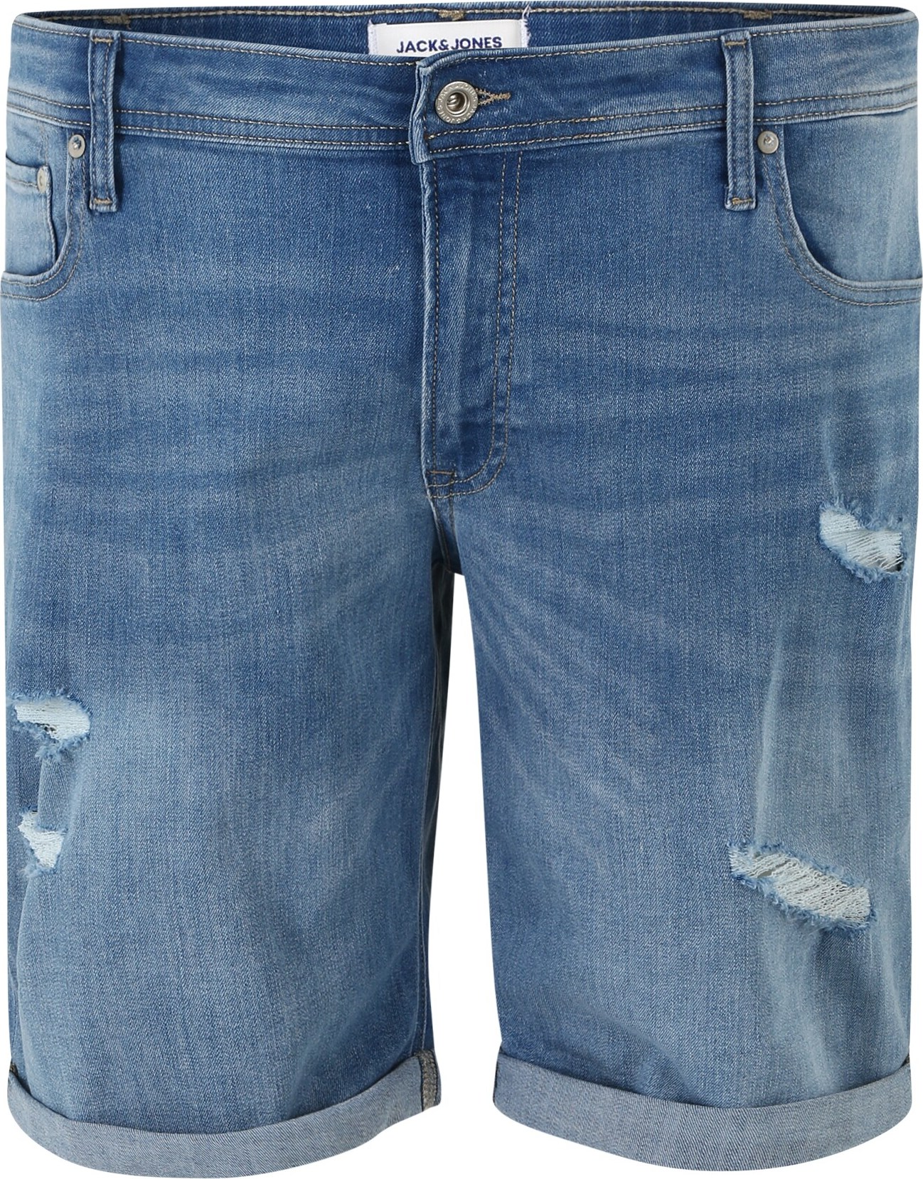 Džíny 'RICK' Jack & Jones Plus modrá džínovina