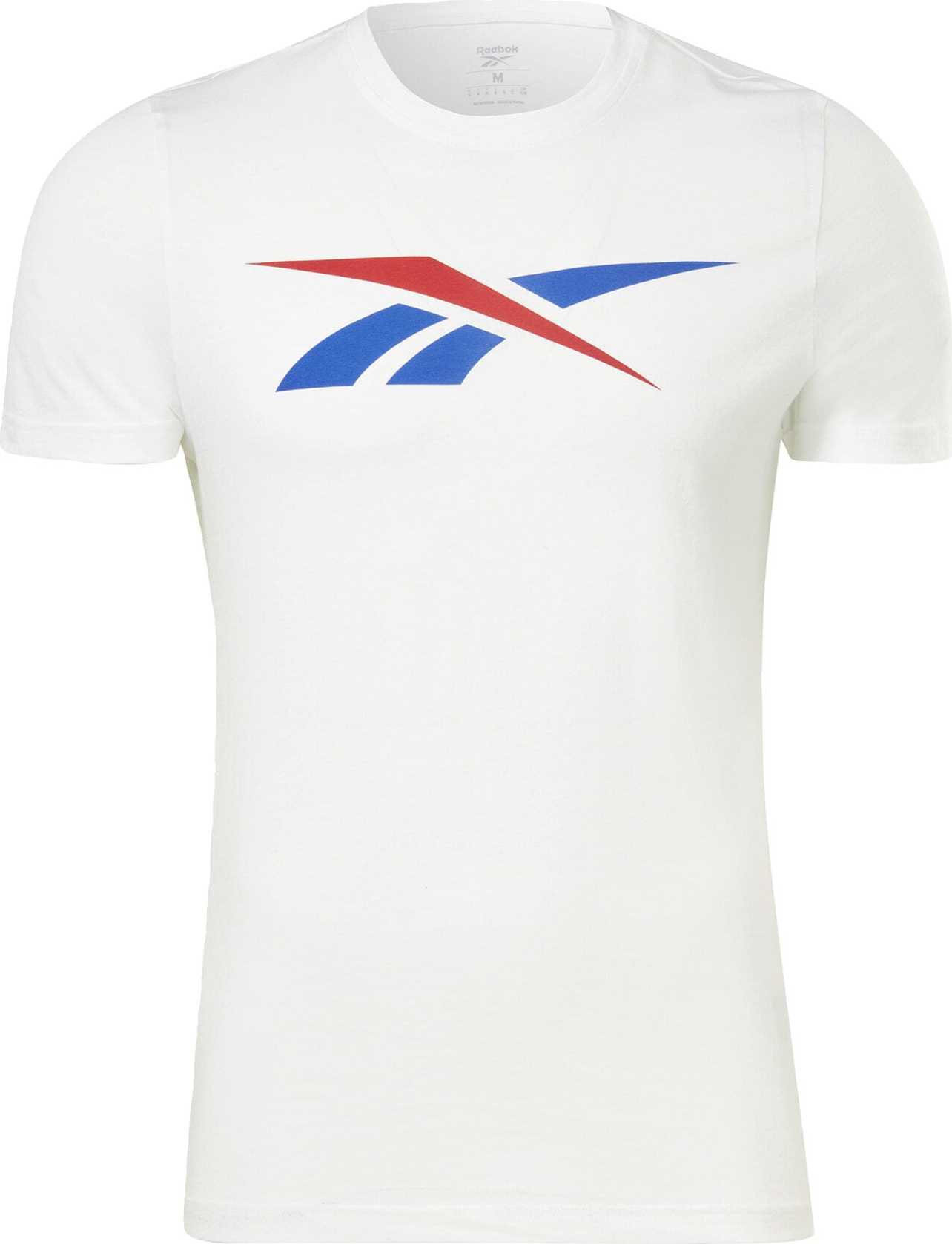 Funkční tričko 'Vector' Reebok Sport modrá / jasně červená / bílá