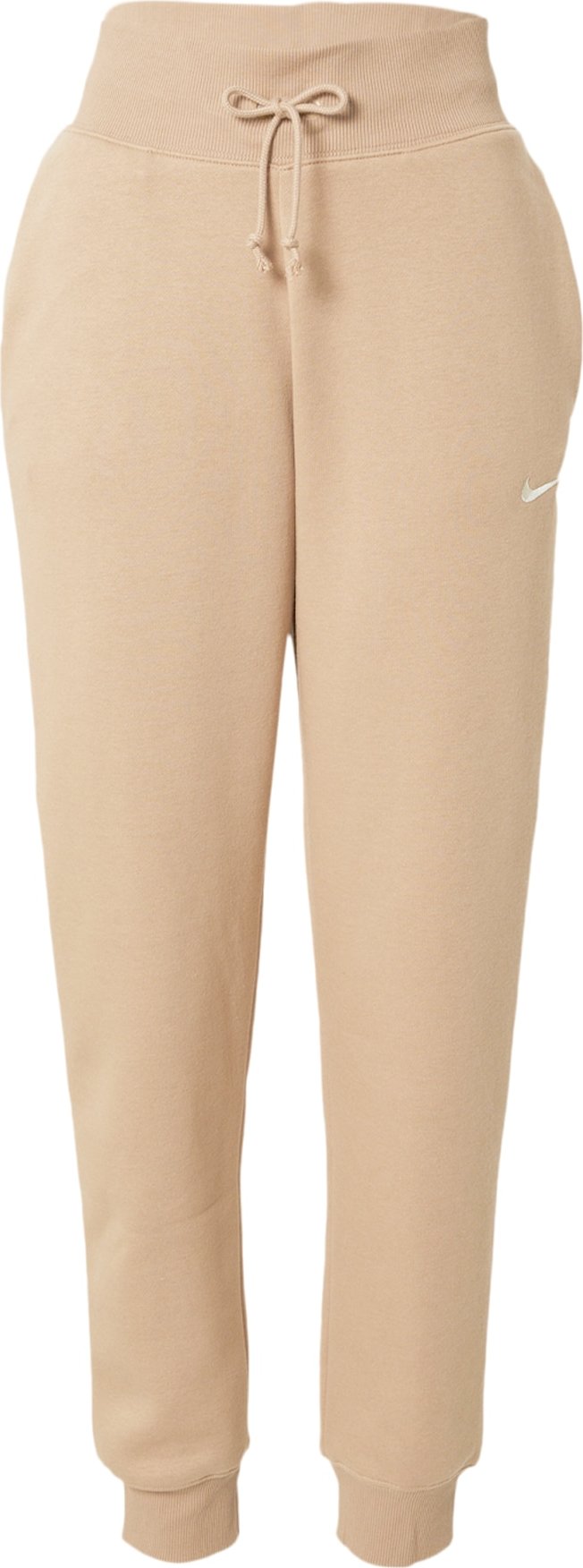 Kalhoty Nike Sportswear cappuccino / bílá