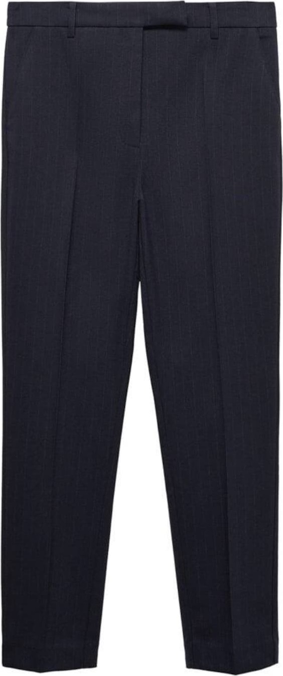 Kalhoty s puky Mango tmavě modrá