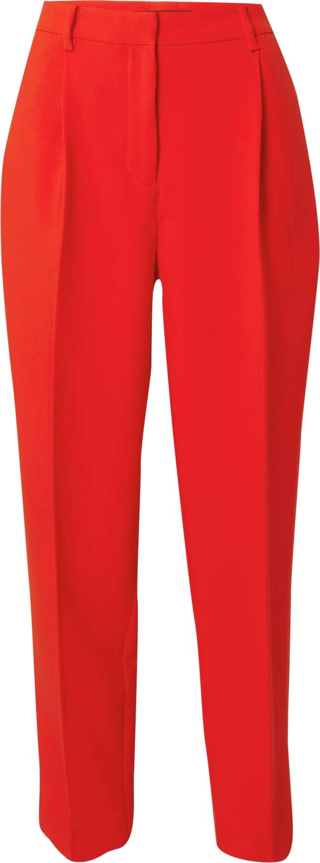 Kalhoty se sklady v pase 'Cindy Dagny' Bruuns Bazaar červená