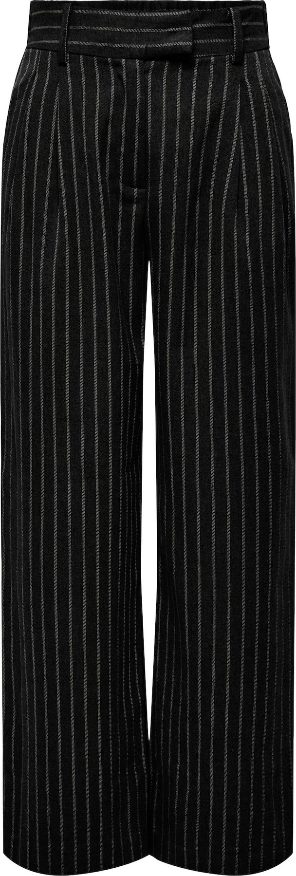 Kalhoty 'DITA' Only černá / bílá
