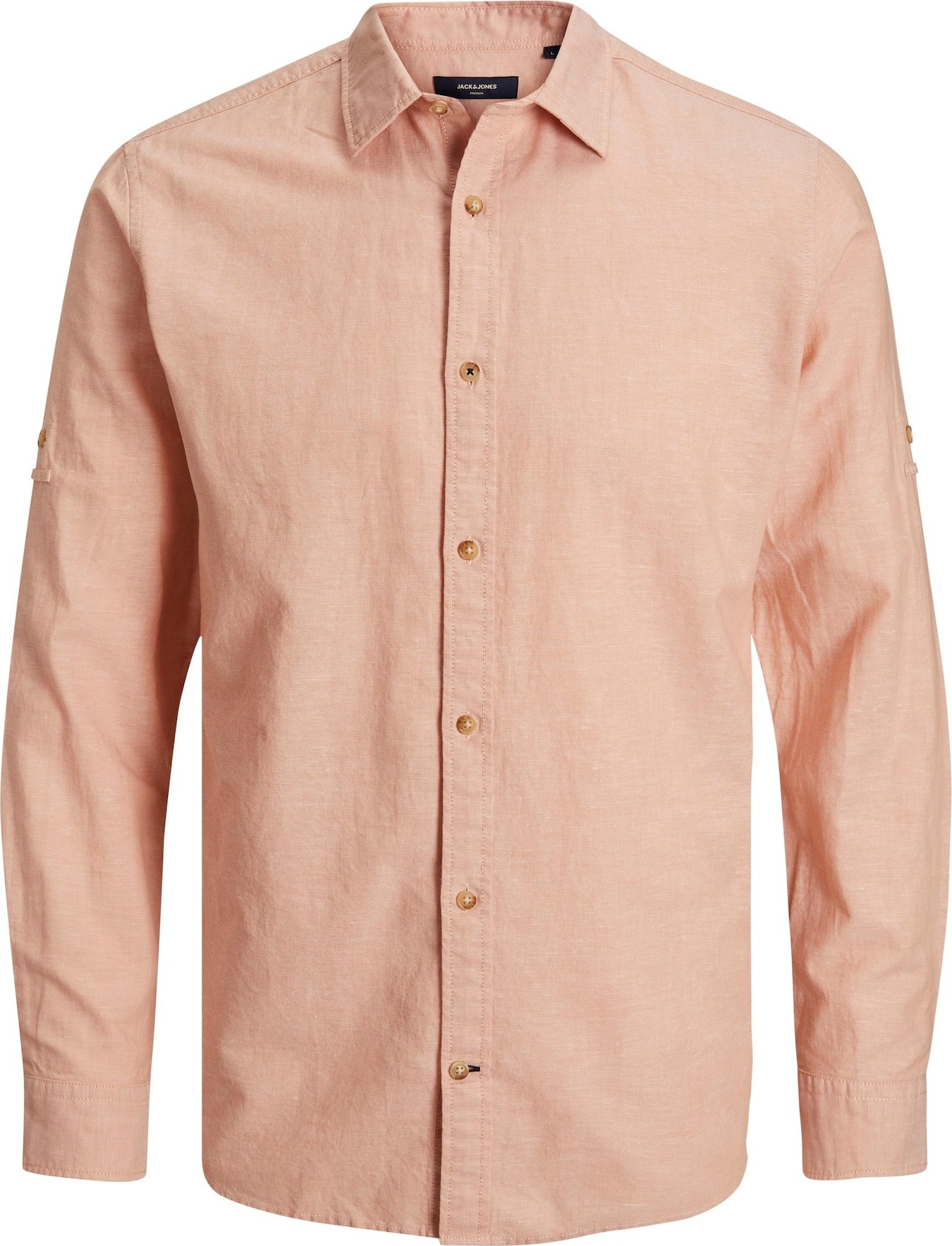 Košile jack & jones broskvová