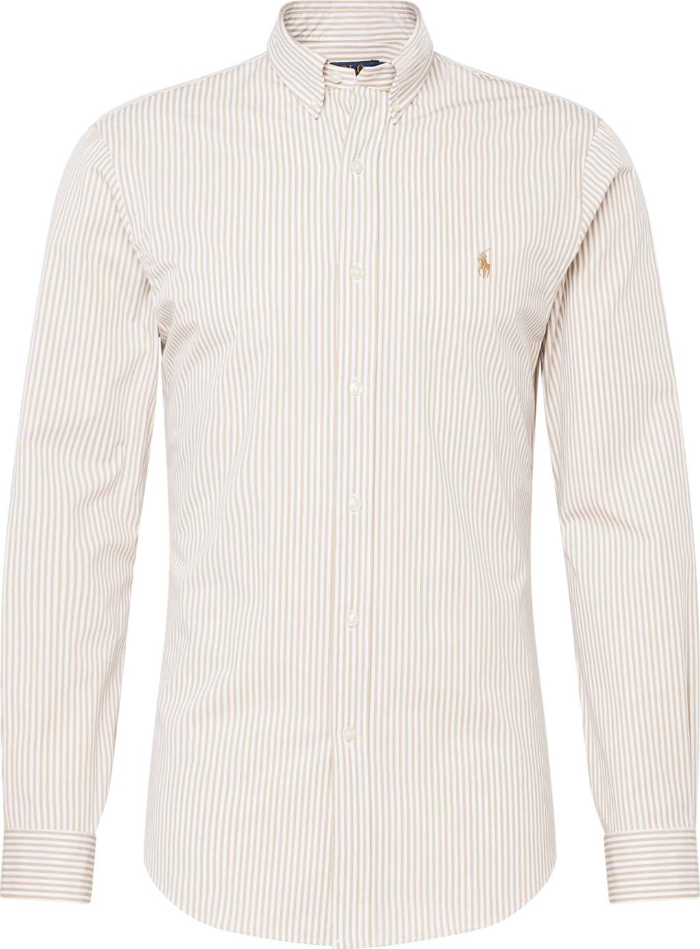 Košile Polo Ralph Lauren olivová / bílá