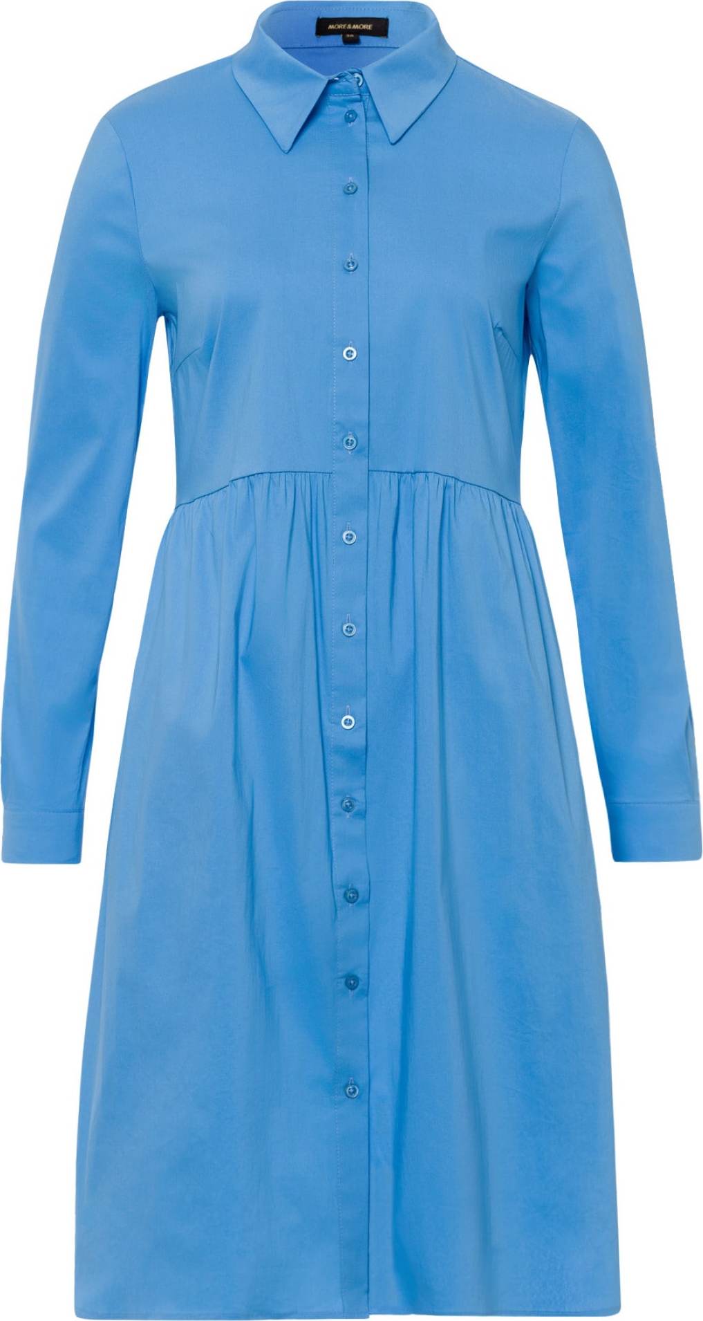 Košilové šaty MORE & MORE azurová