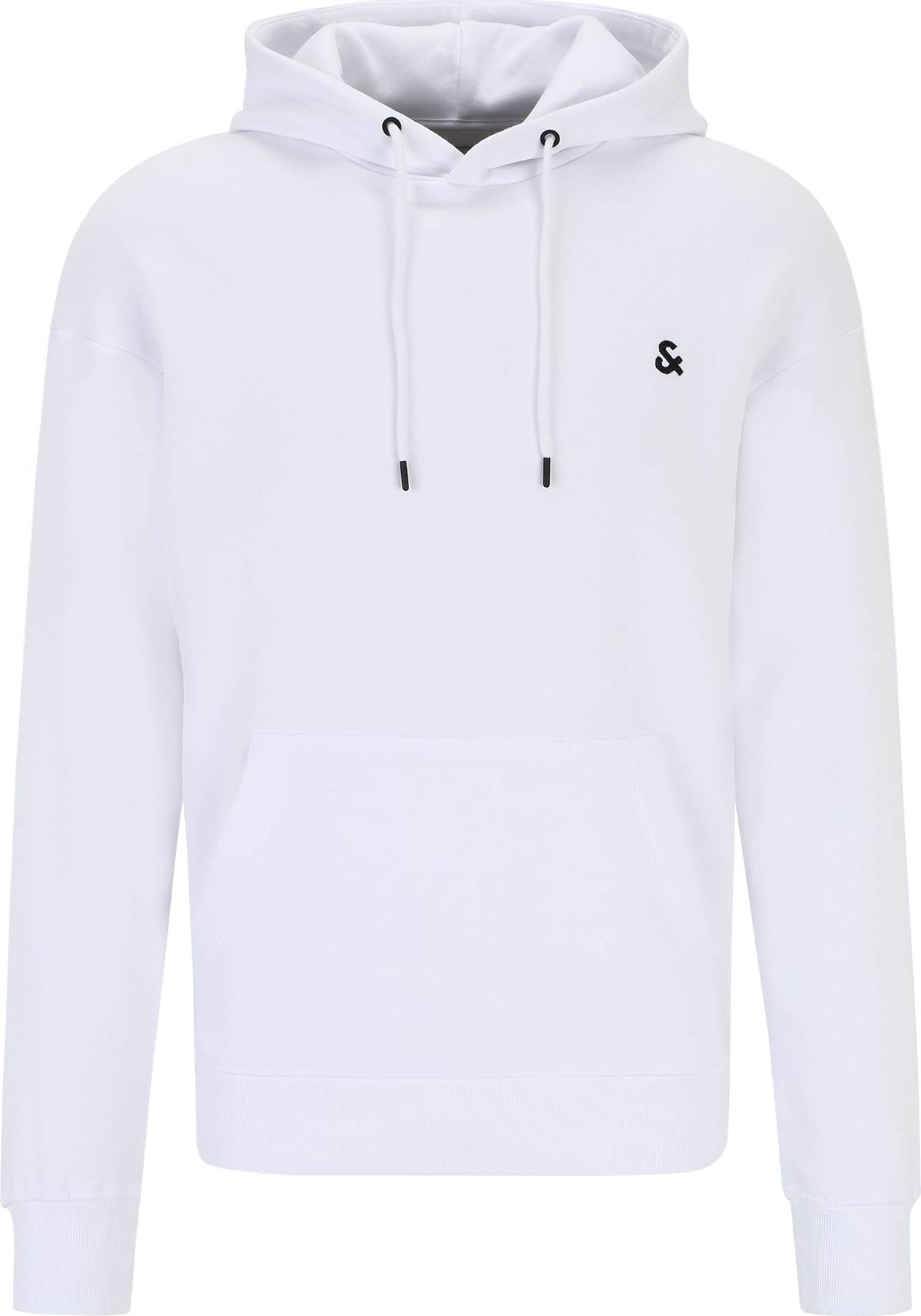 Mikina 'Star' jack & jones noční modrá / přírodní bílá