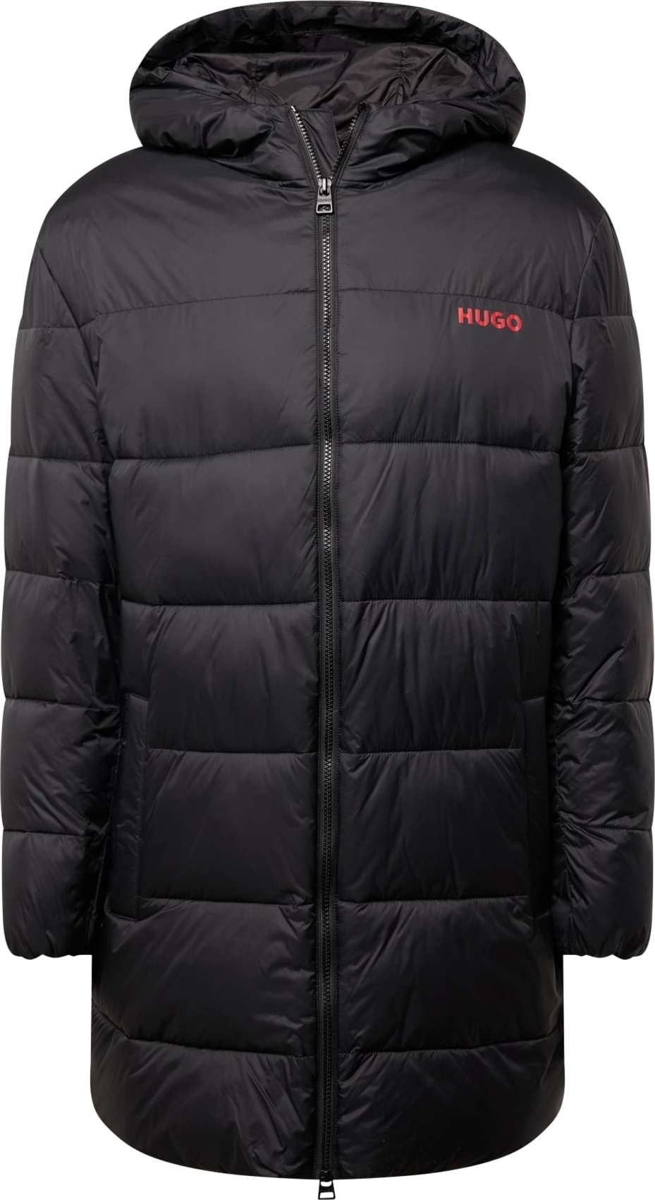 Přechodný kabát 'Mati2341' HUGO červená / černá