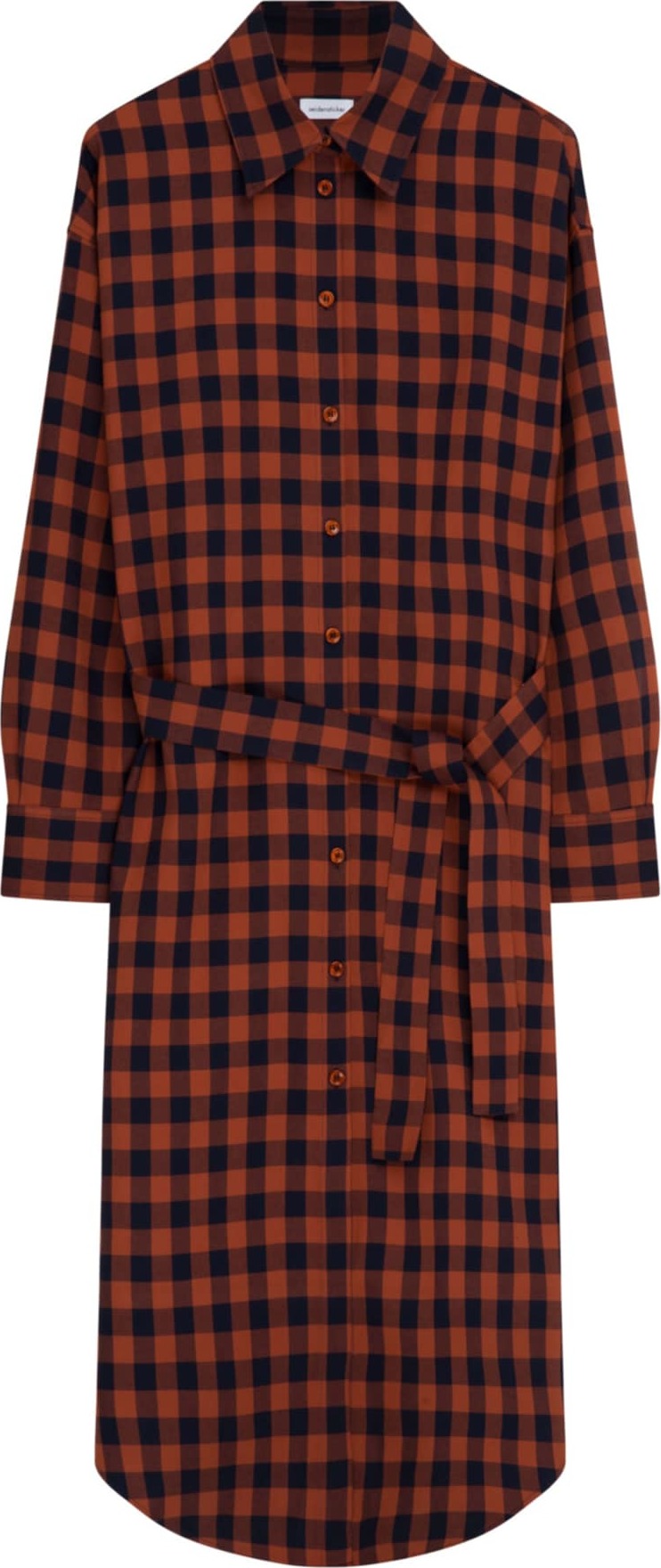 Šaty seidensticker oranžová / černá