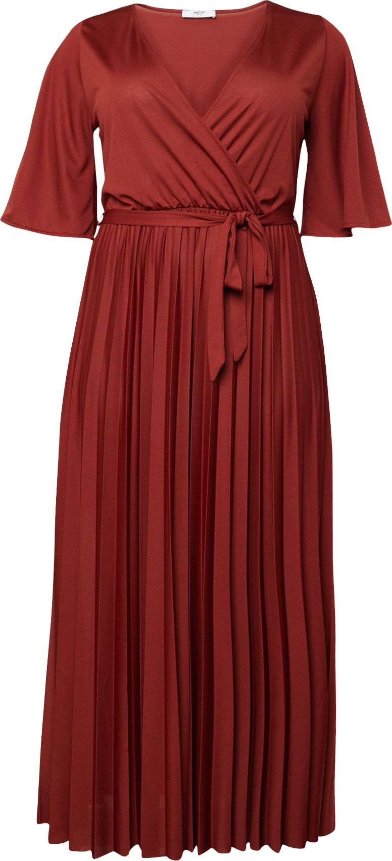 Společenské šaty 'Gemma' ABOUT YOU Curvy rezavě červená