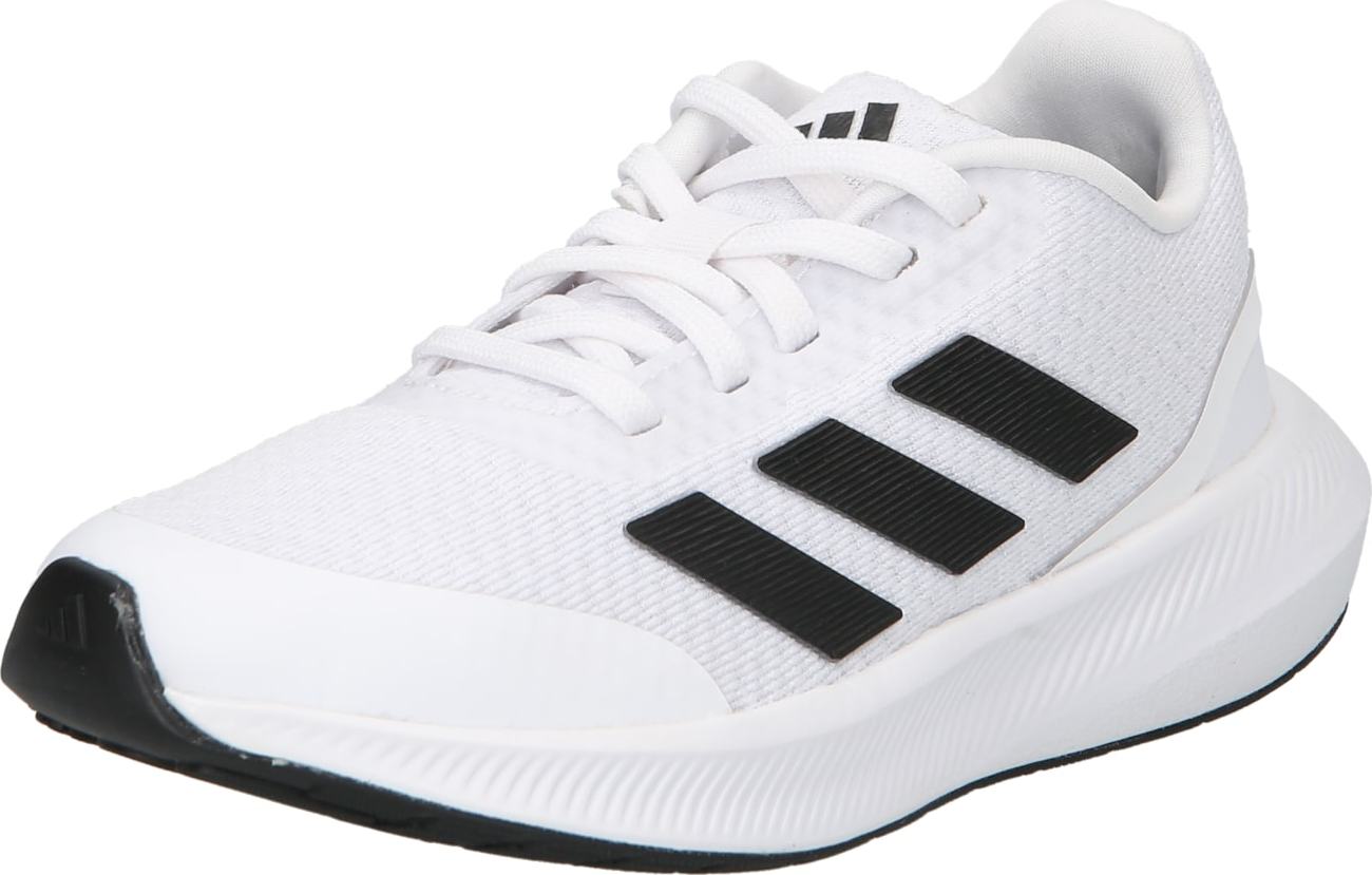 Sportovní boty 'Runfalcon 3 Lace' ADIDAS SPORTSWEAR černá / bílá