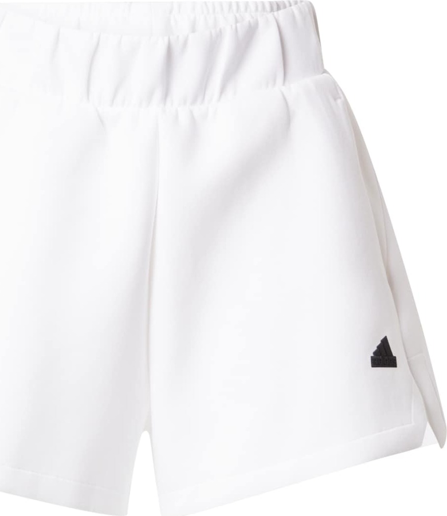 Sportovní kalhoty 'Z.N.E.' ADIDAS SPORTSWEAR černá / bílá