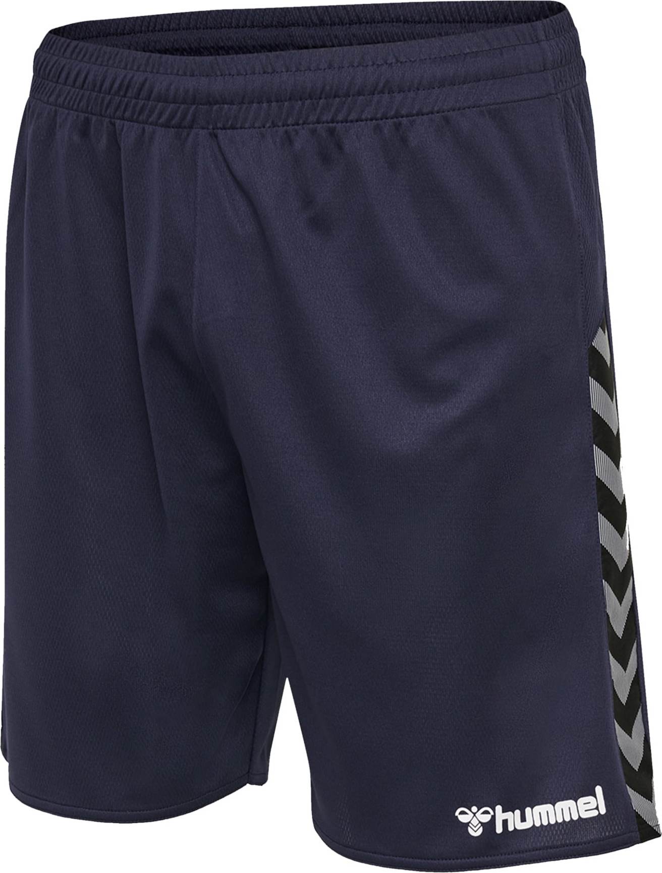 Sportovní kalhoty 'Poly' Hummel marine modrá / šedá / bílá