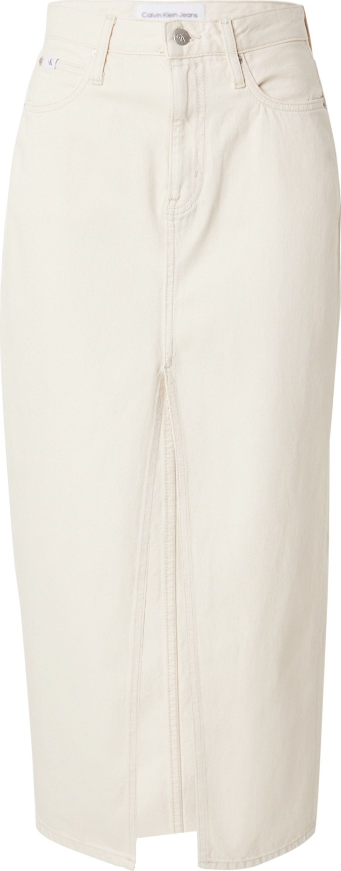 Sukně Calvin Klein Jeans černá / offwhite