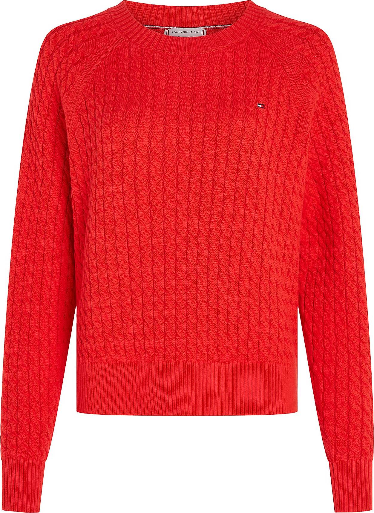 Svetr Tommy Hilfiger námořnická modř / červená / bílá