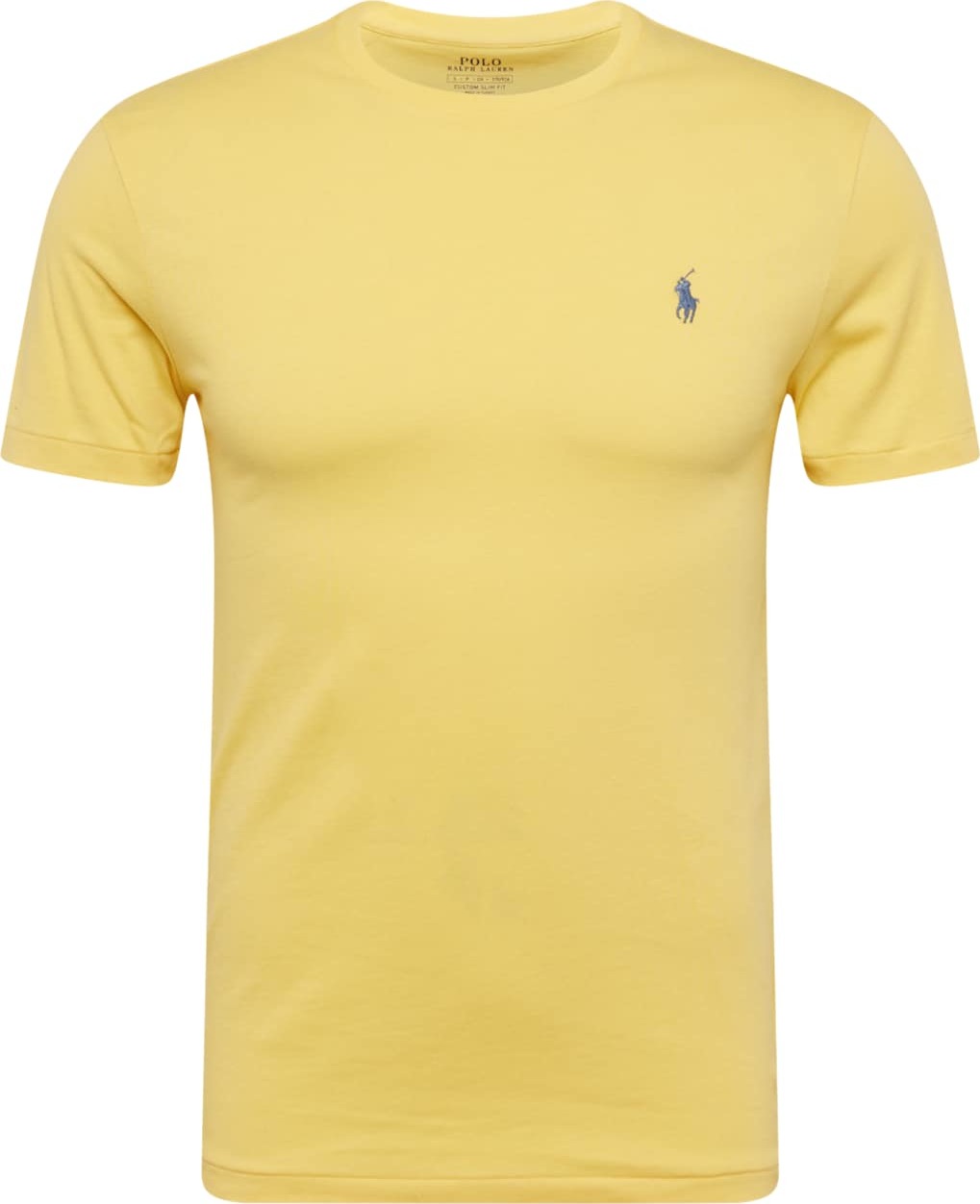 Tričko Polo Ralph Lauren nebeská modř / žlutá