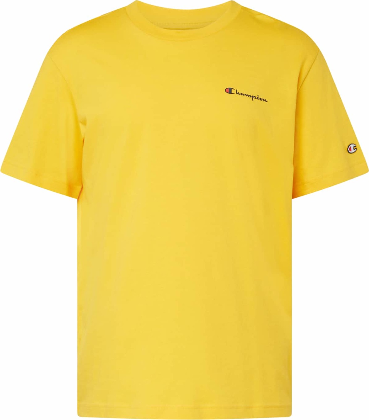 Tričko Champion Authentic Athletic Apparel limone / ohnivá červená / černá