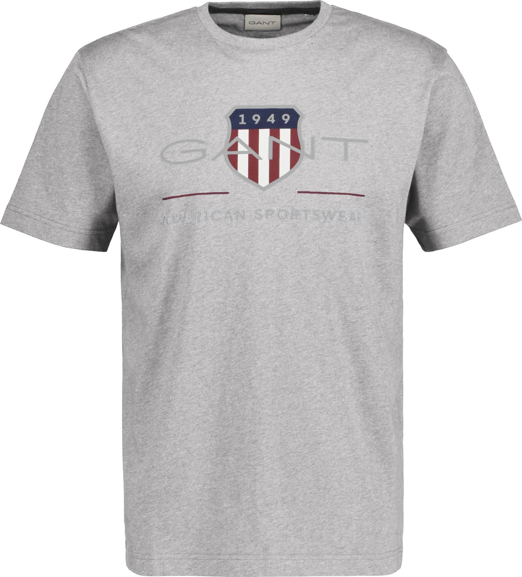 Tričko Gant šedá / mix barev