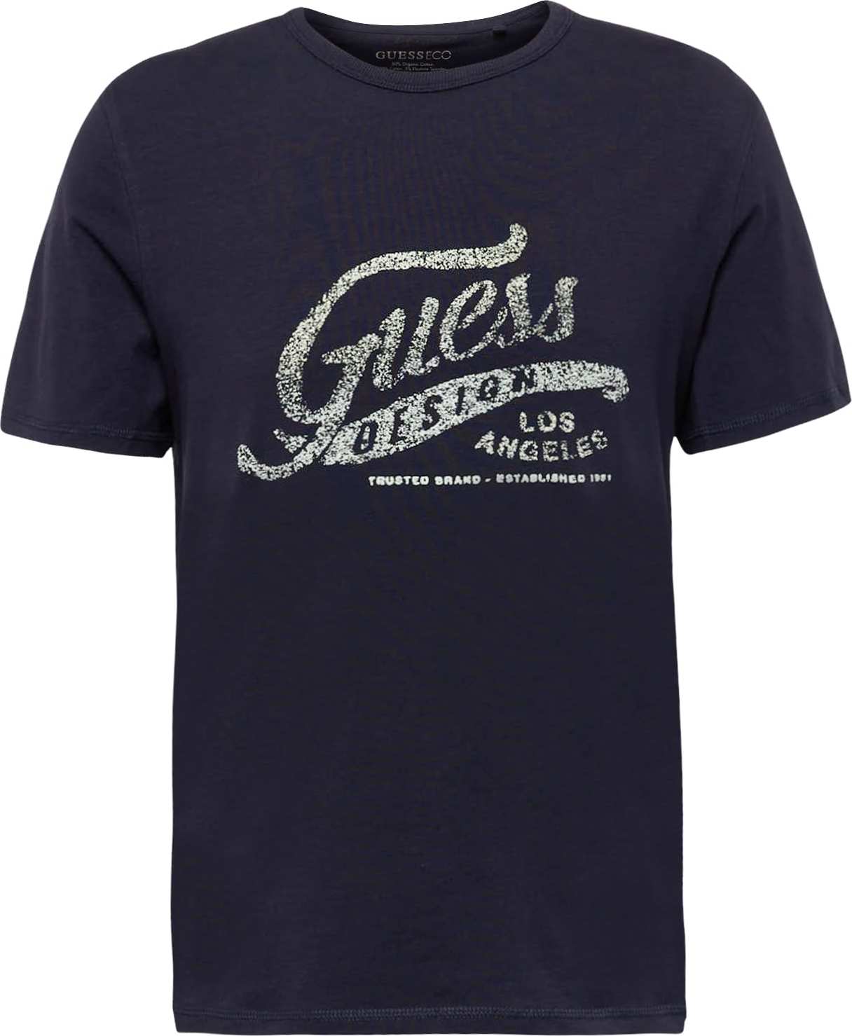 Tričko Guess námořnická modř / mátová