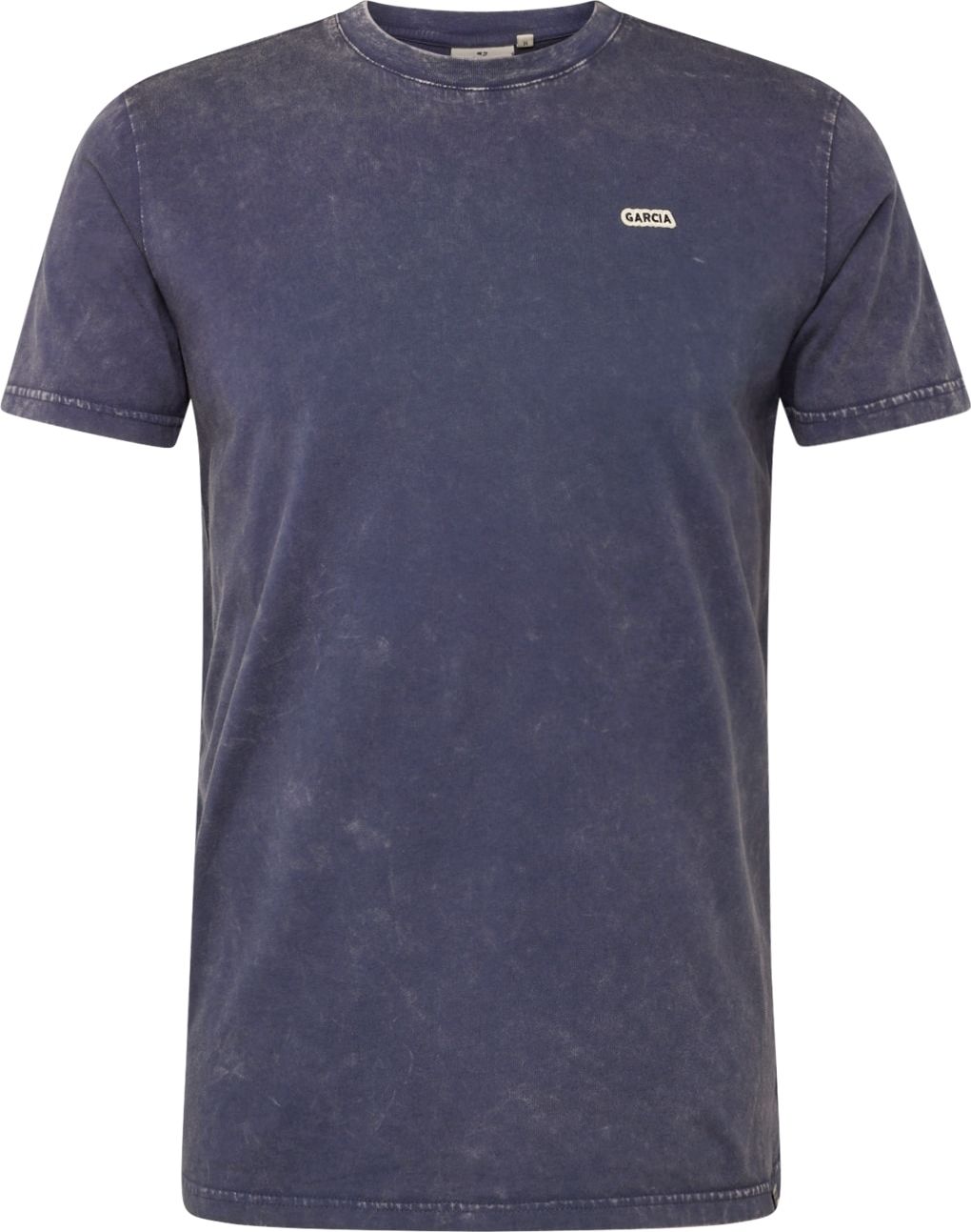 Tričko GARCIA marine modrá / přírodní bílá