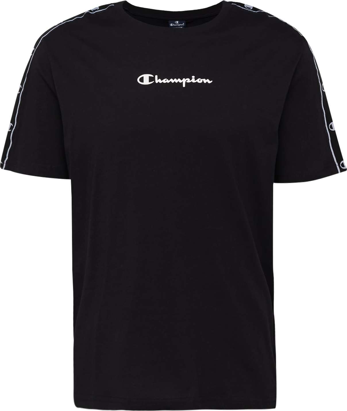 Tričko Champion Authentic Athletic Apparel pastelová modrá / černá / bílá
