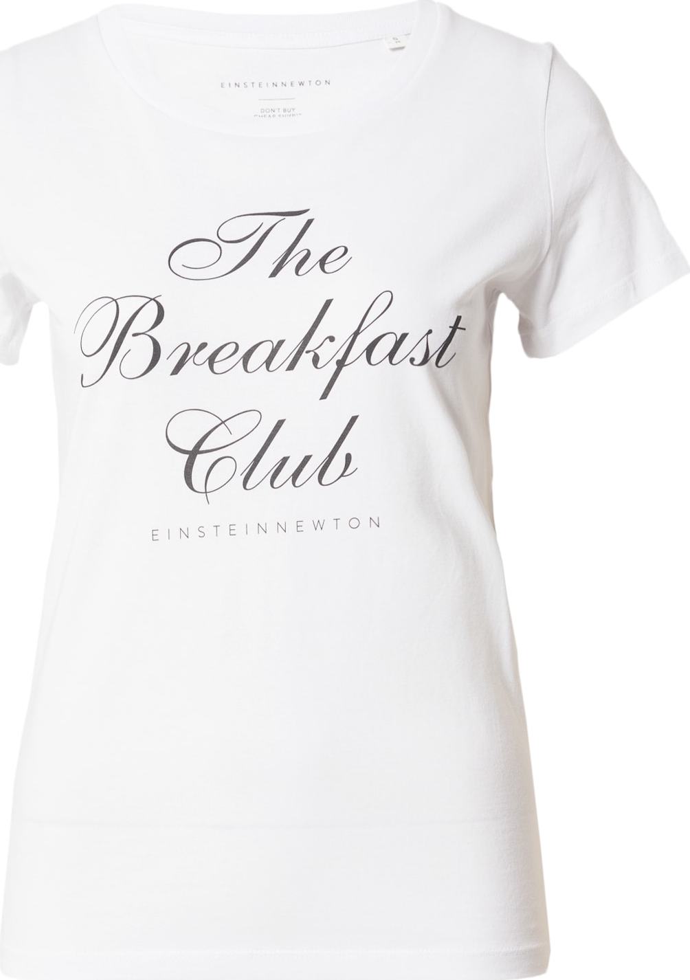 Tričko 'Breakfast Club' einstein & newton antracitová / offwhite