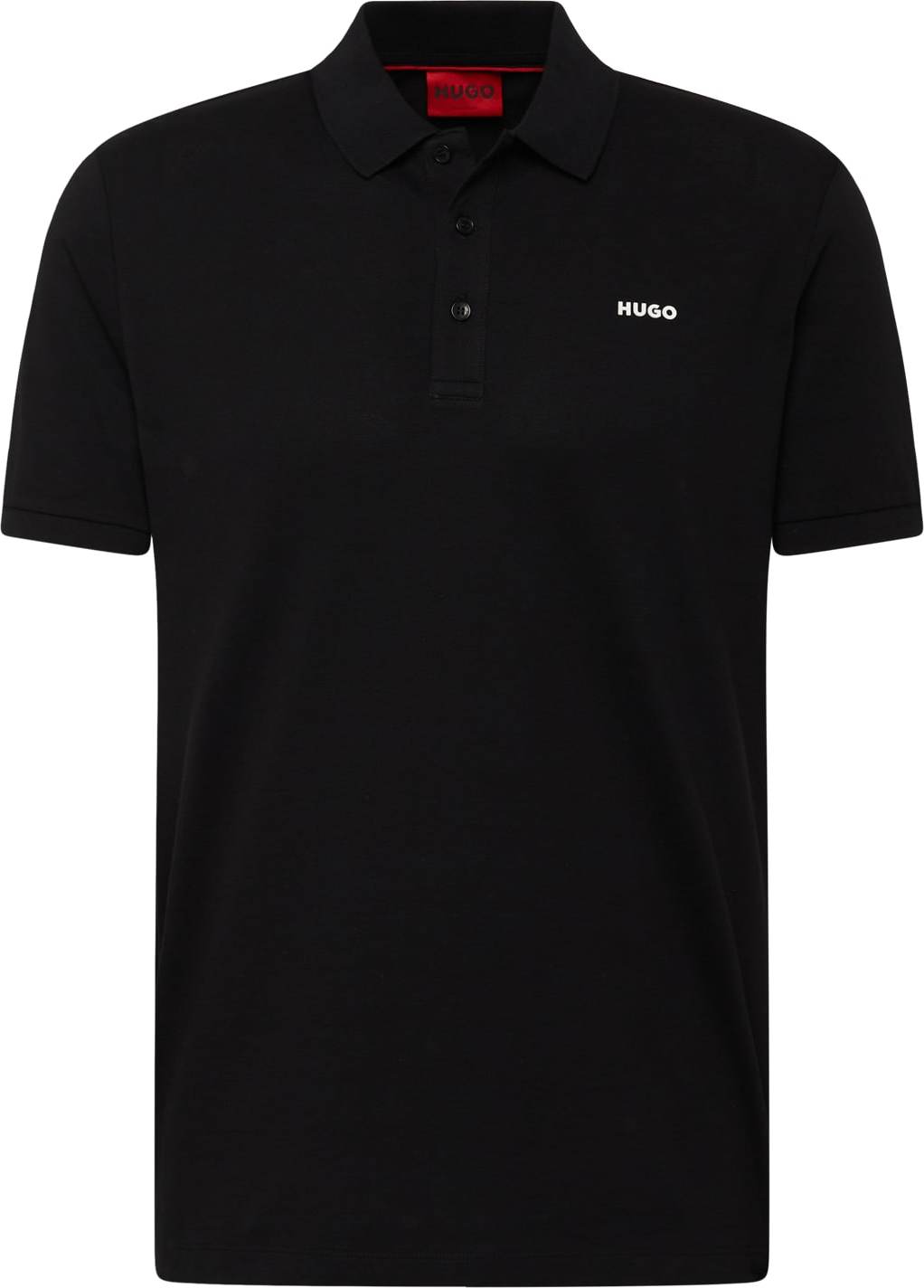 Tričko 'Donos' HUGO černá / bílá