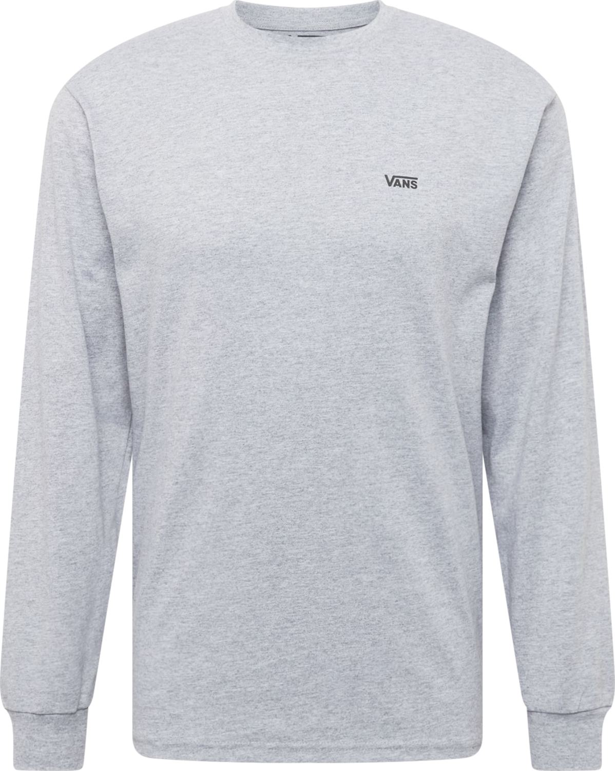 Tričko 'MN LEFT CHEST LS' Vans šedý melír