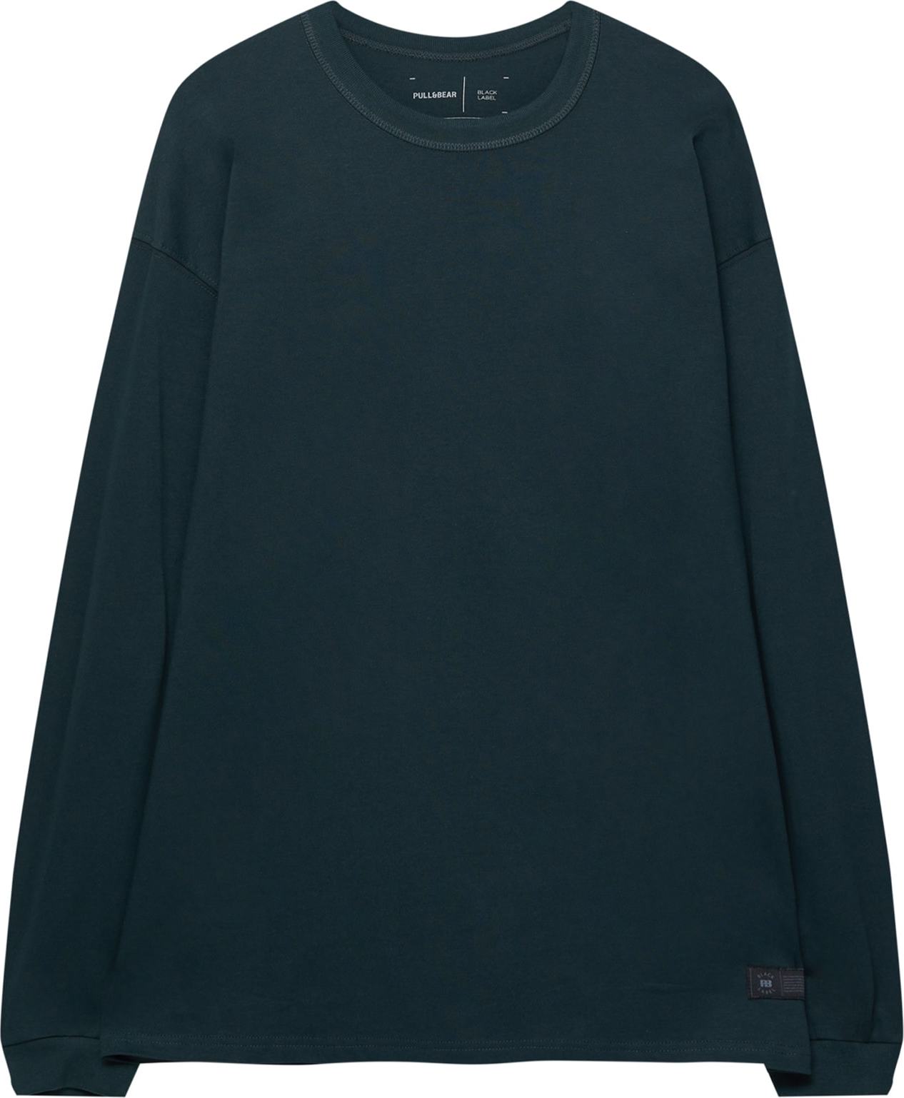 Tričko Pull&Bear petrolejová