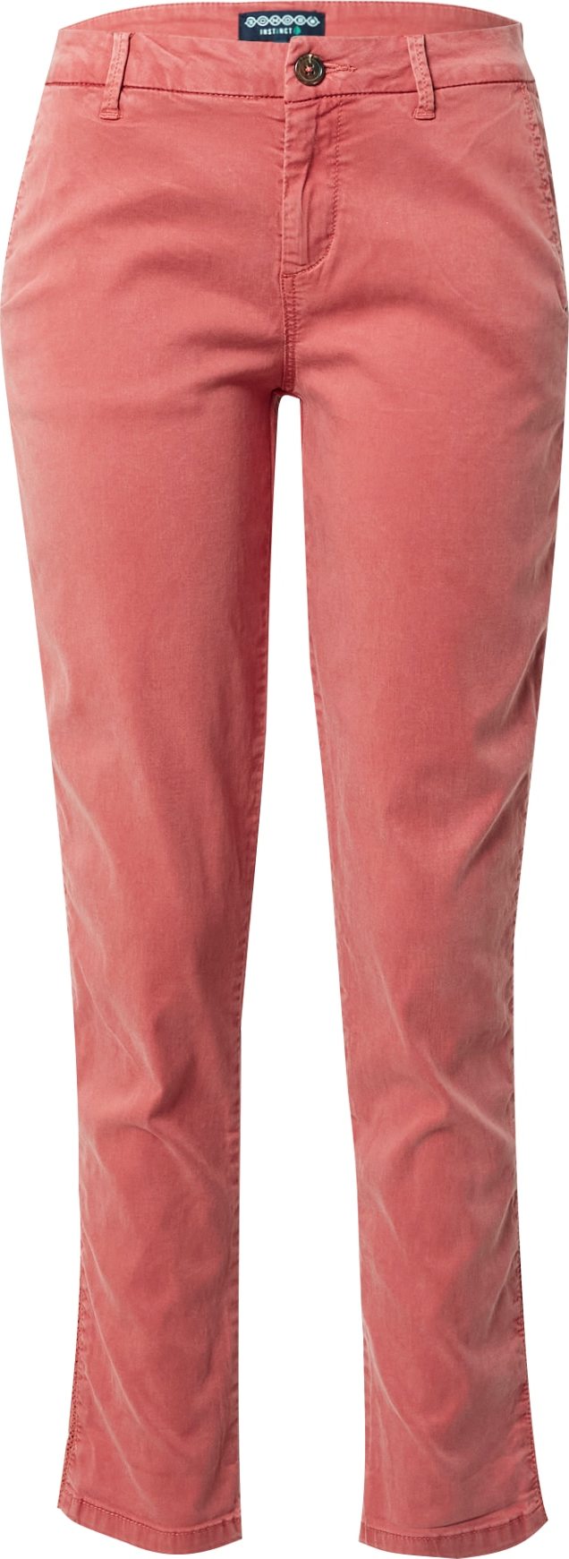 Chino kalhoty BONOBO pastelově červená