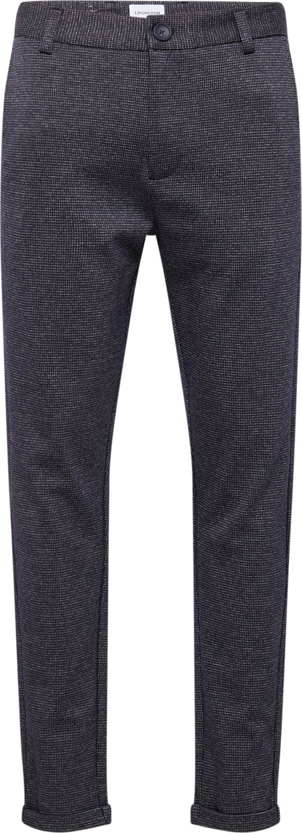 Chino kalhoty lindbergh námořnická modř / bílá