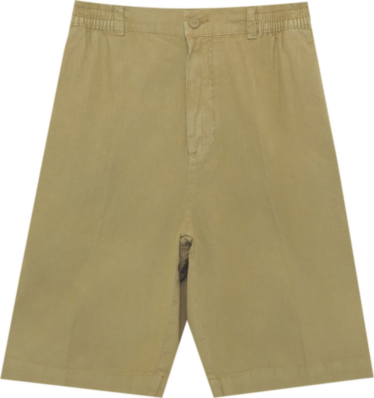 Chino kalhoty Pull&Bear khaki