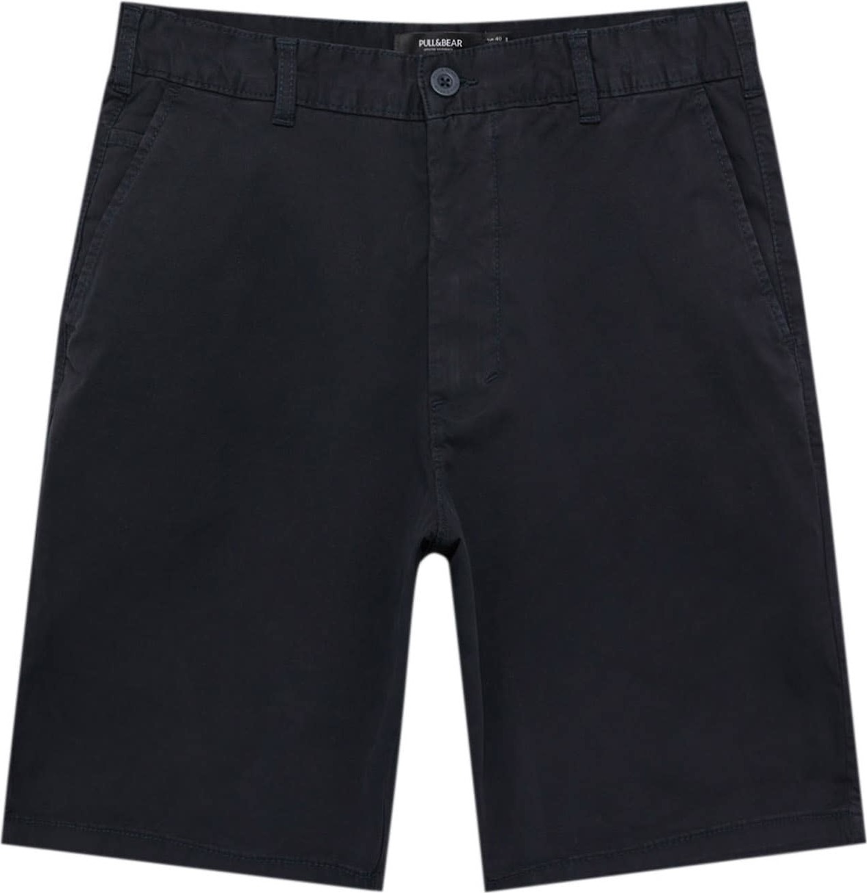 Chino kalhoty Pull&Bear noční modrá