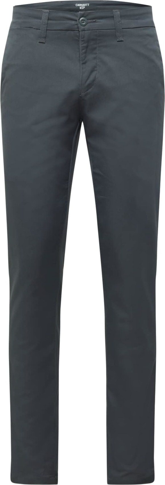 Chino kalhoty 'Sid' Carhartt WIP tmavě šedá / bílá
