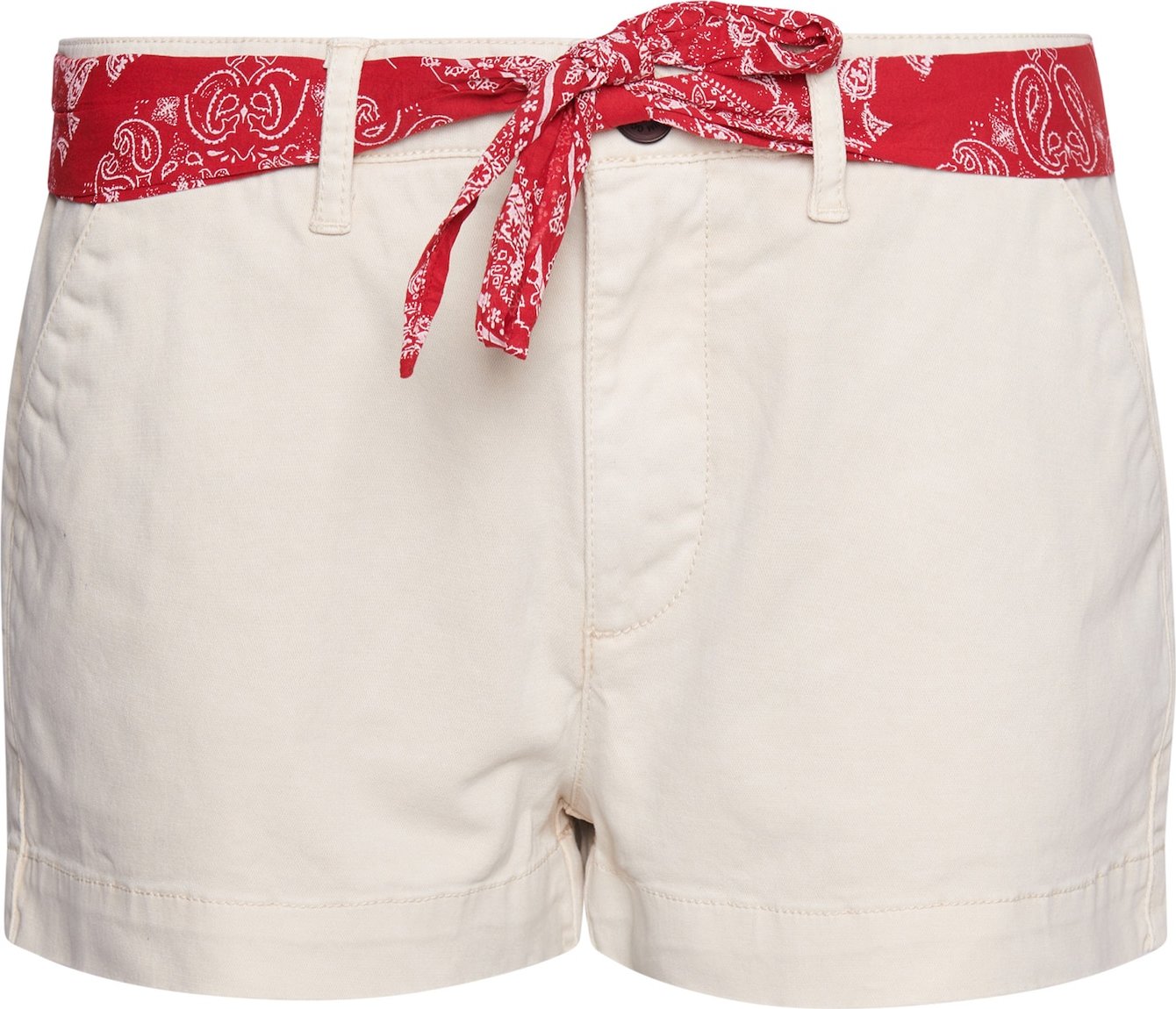 Chino kalhoty Superdry modrá / krvavě červená / bílá