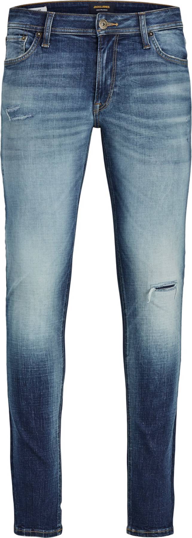 Džíny 'Liam' jack & jones modrá džínovina