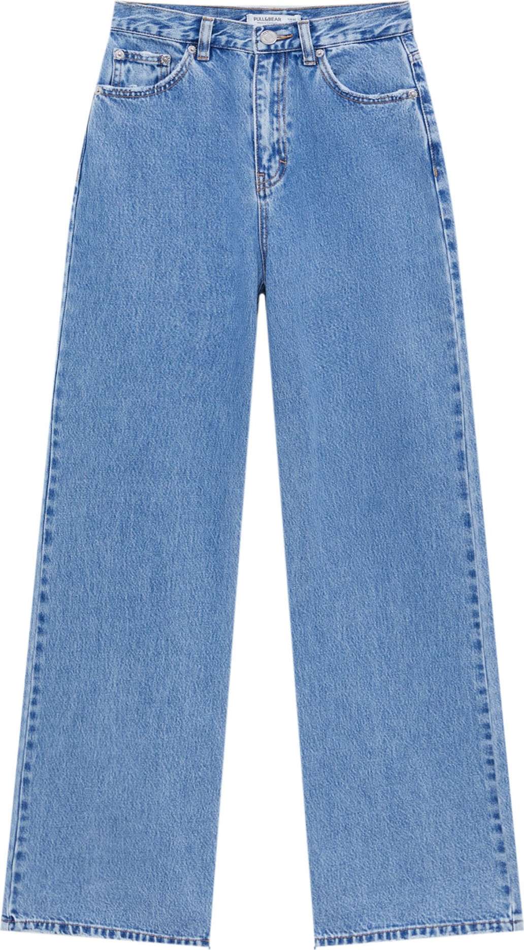 Džíny Pull&Bear modrá džínovina