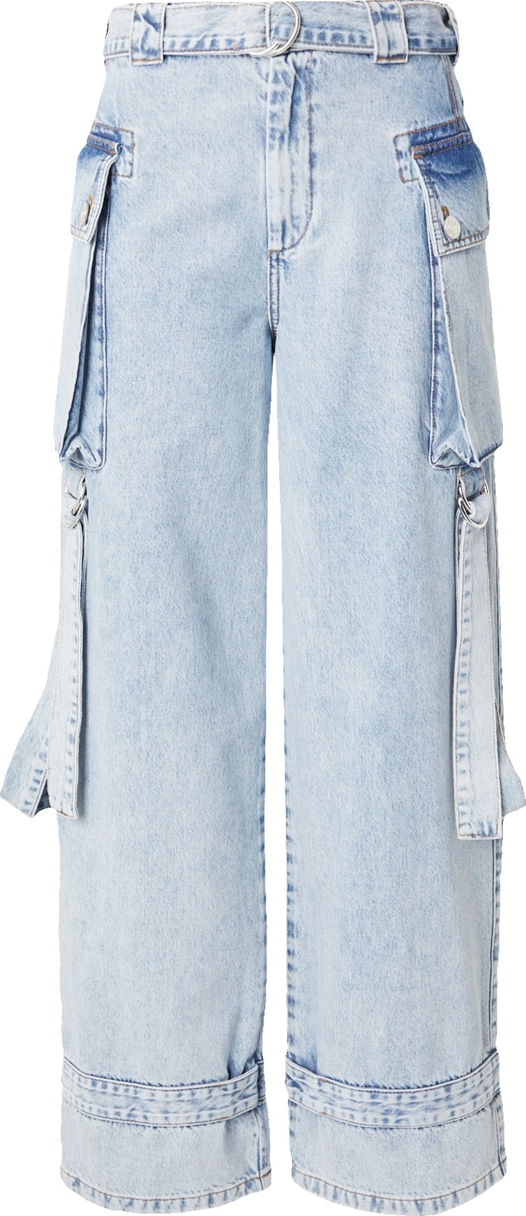 Džíny s kapsami Stella Nova modrá džínovina