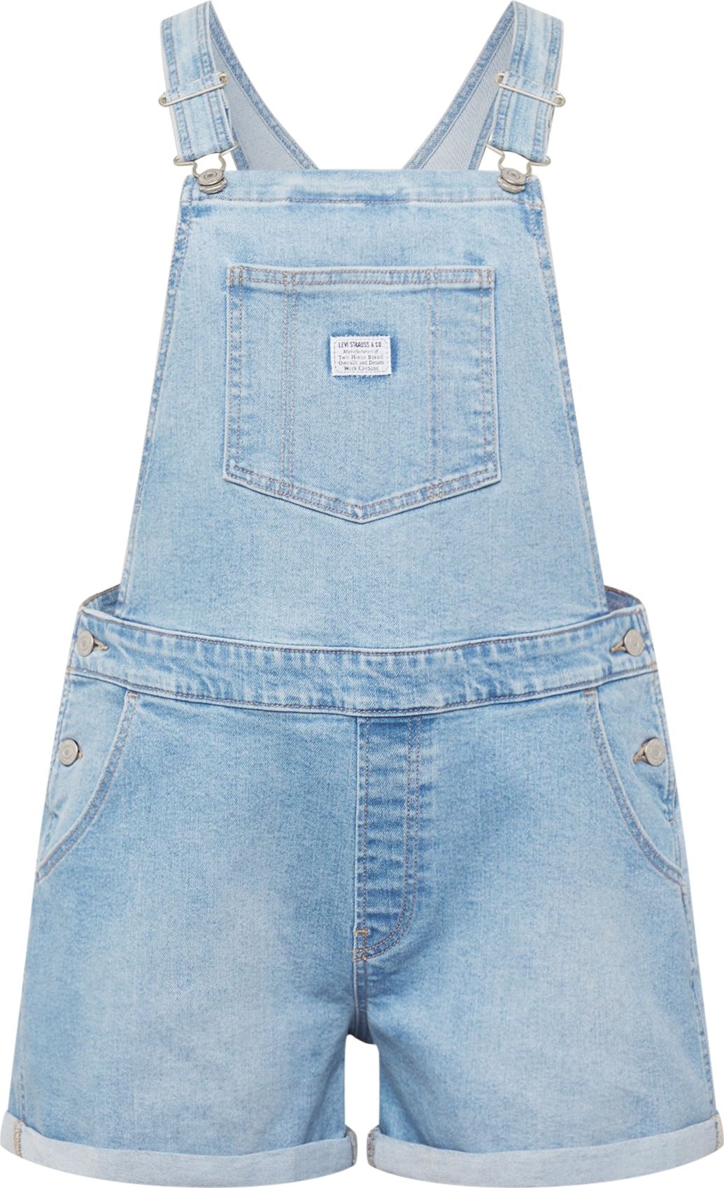 Džíny s laclem '501' Levi's® Plus světlemodrá