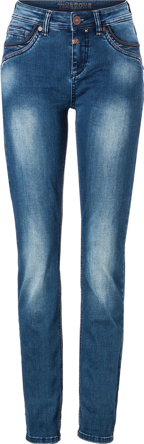 Džíny 'Tahila' Timezone modrá džínovina