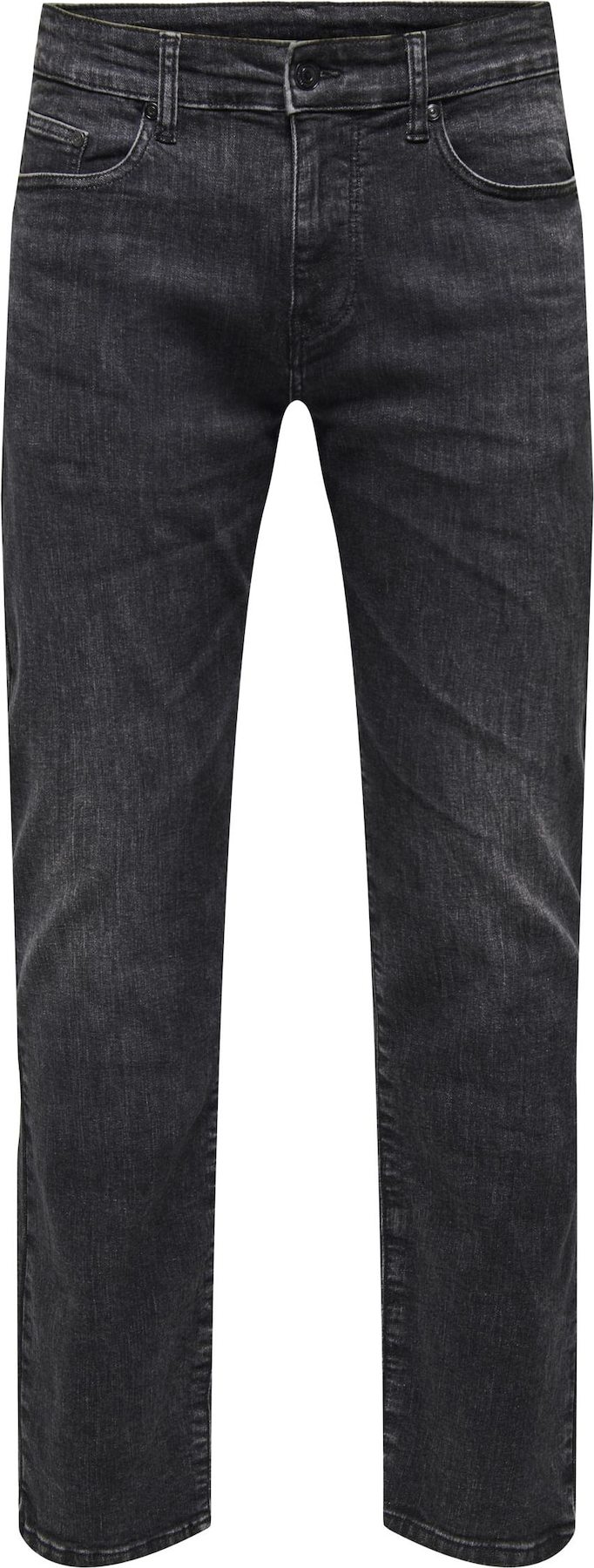 Džíny 'WEFT' Only & Sons černá džínovina