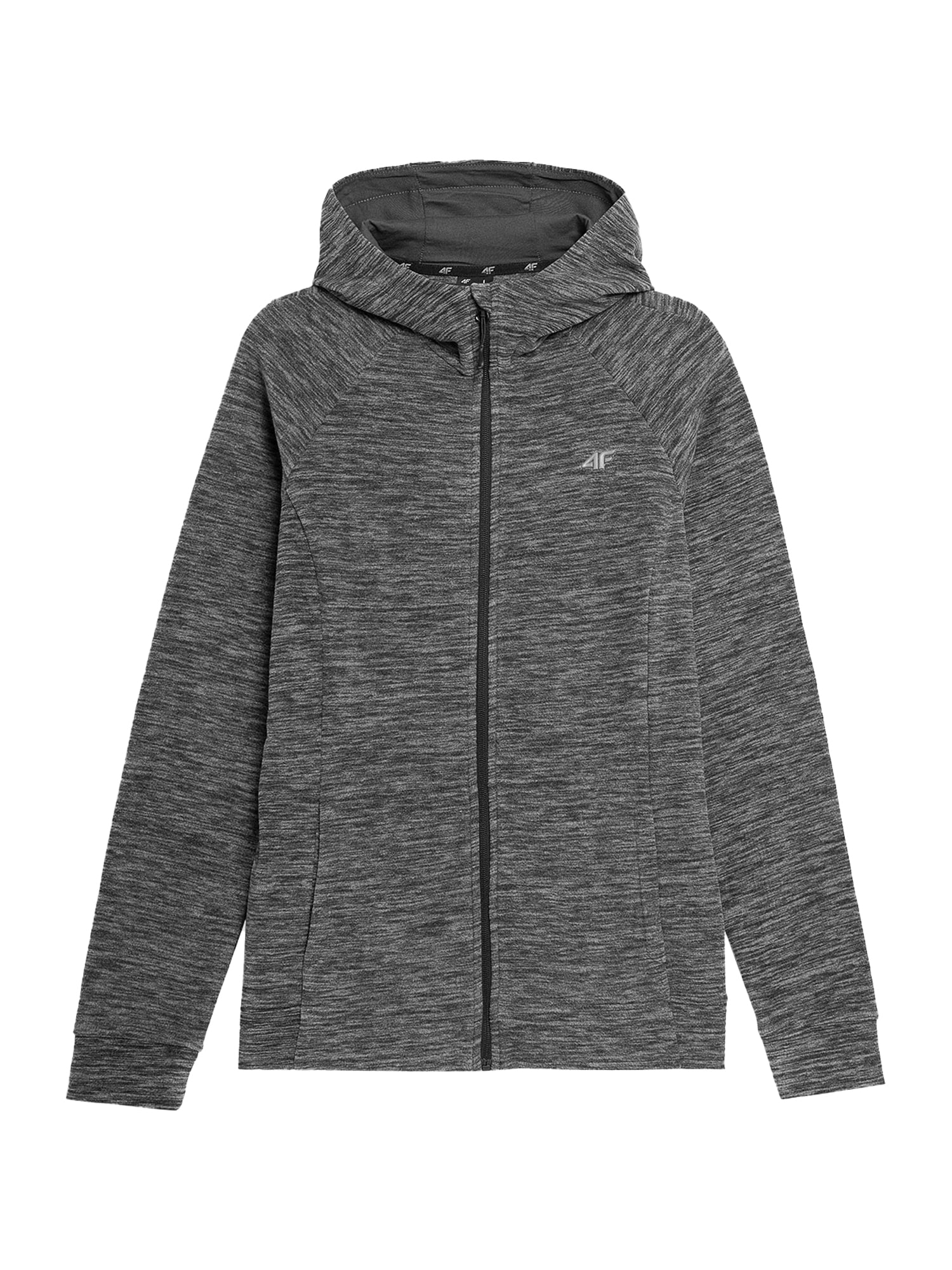 Funkční fleecová mikina 4F šedý melír