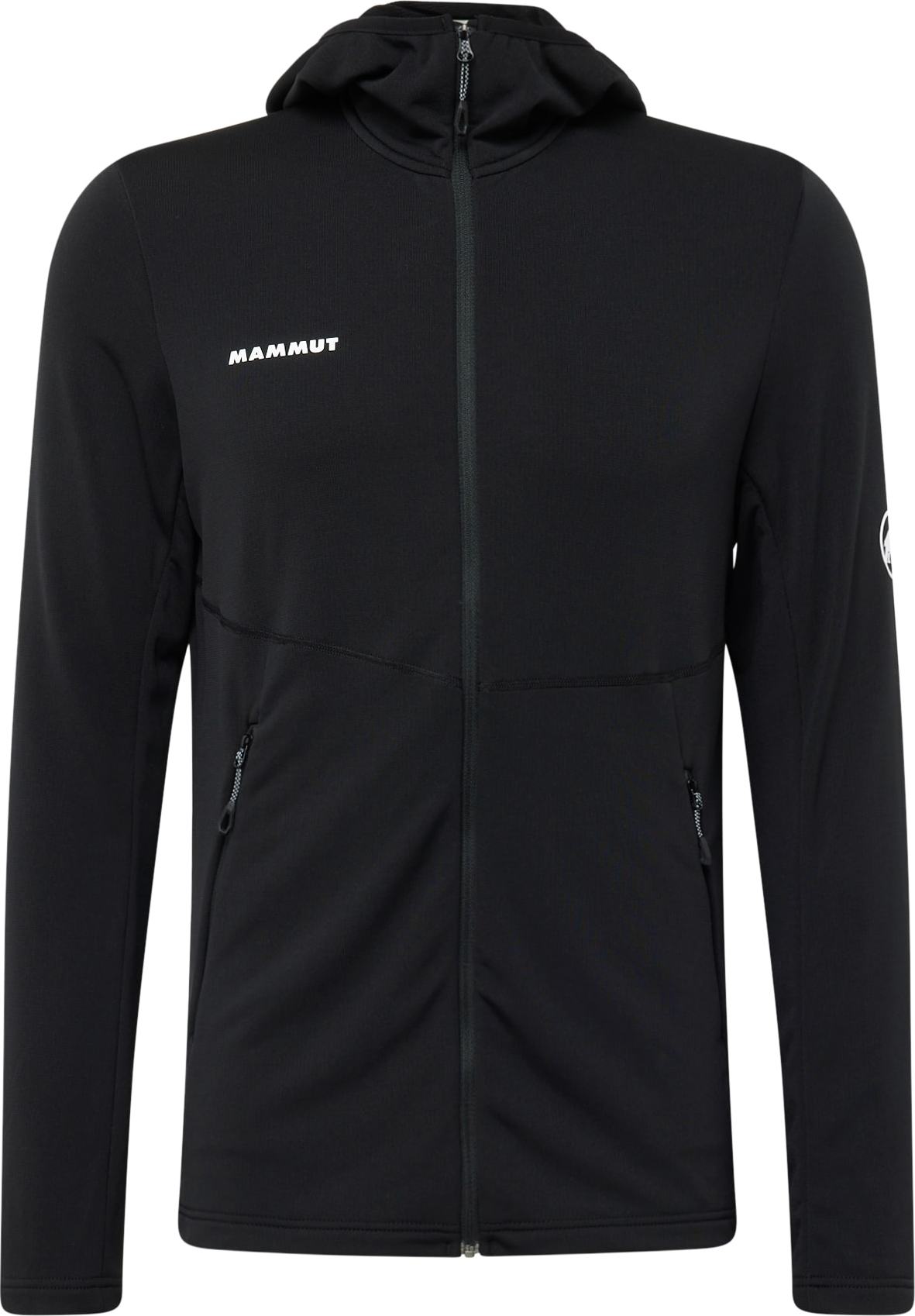 Funkční fleecová mikina 'Aconcagua' mammut černá / bílá