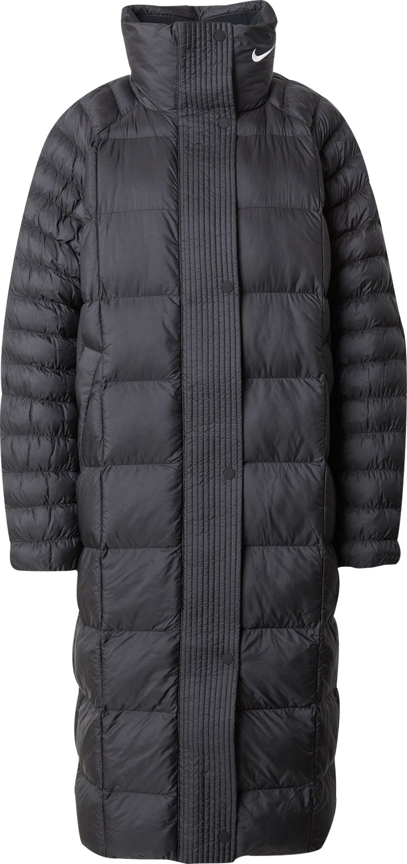 Funkční kabát 'Essentials Prima' Nike Sportswear černá / bílá